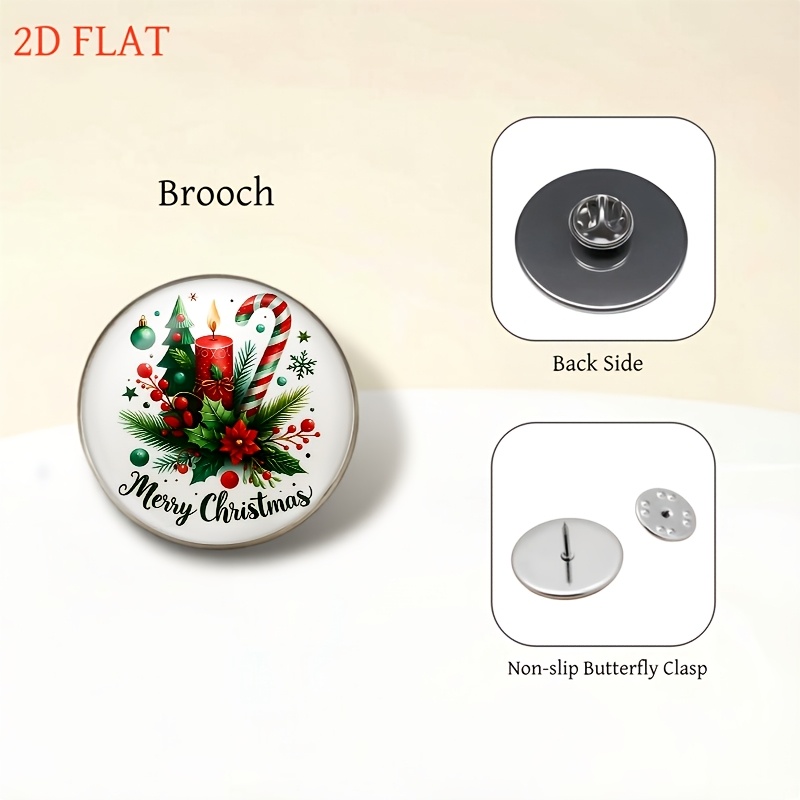 5pc Christmas Candle and Candy Cane Themed Women's Set